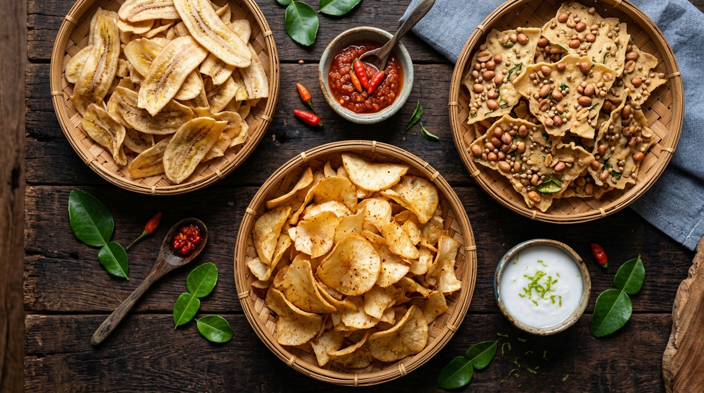 Aneka Keripik dan Peyek Dapur Misani