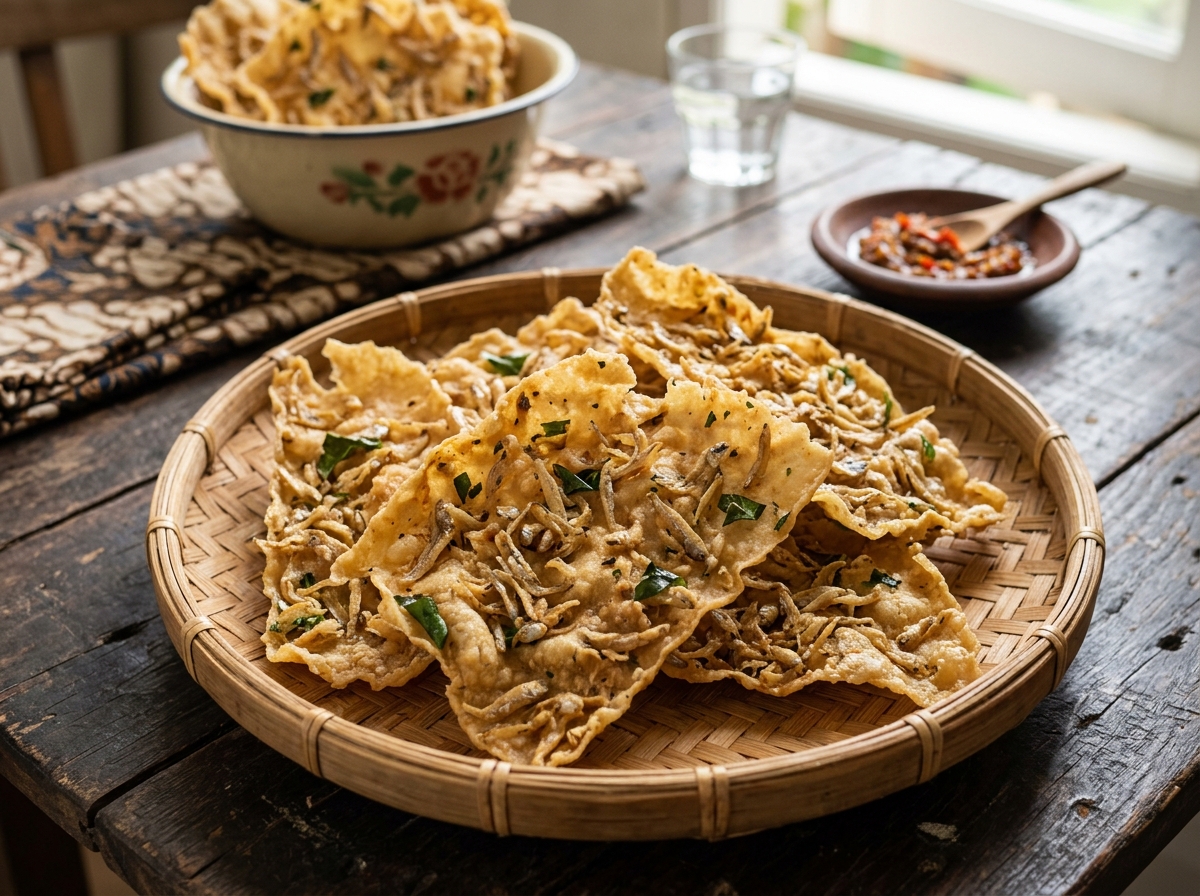Peyek Teri Medan Gurih Dapur Misani